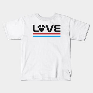 Love Dogs Kids T-Shirt